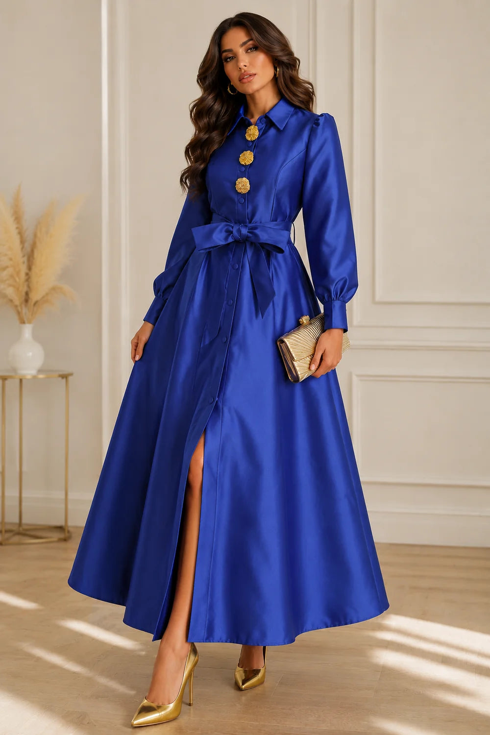 The Royal Affair Mikado Maxi Dress