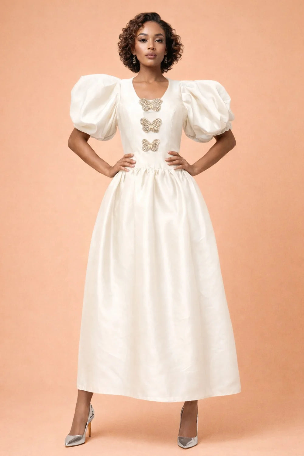 The Butterfly Effect Mikado Maxi Dress