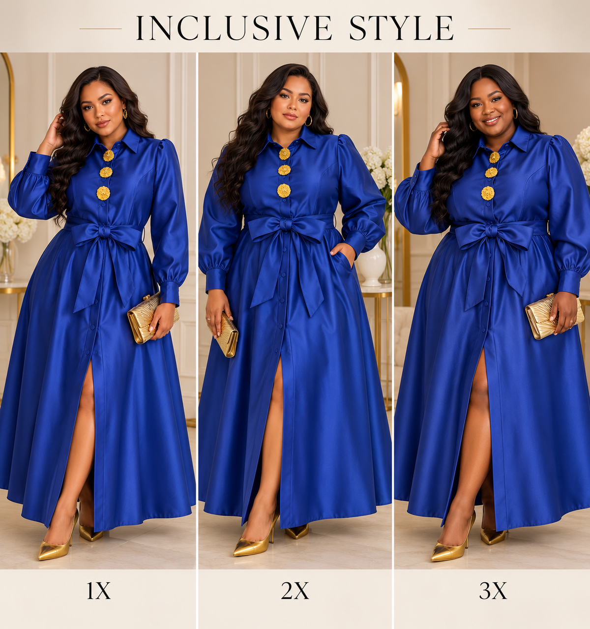 The Royal Affair Mikado Maxi Dress