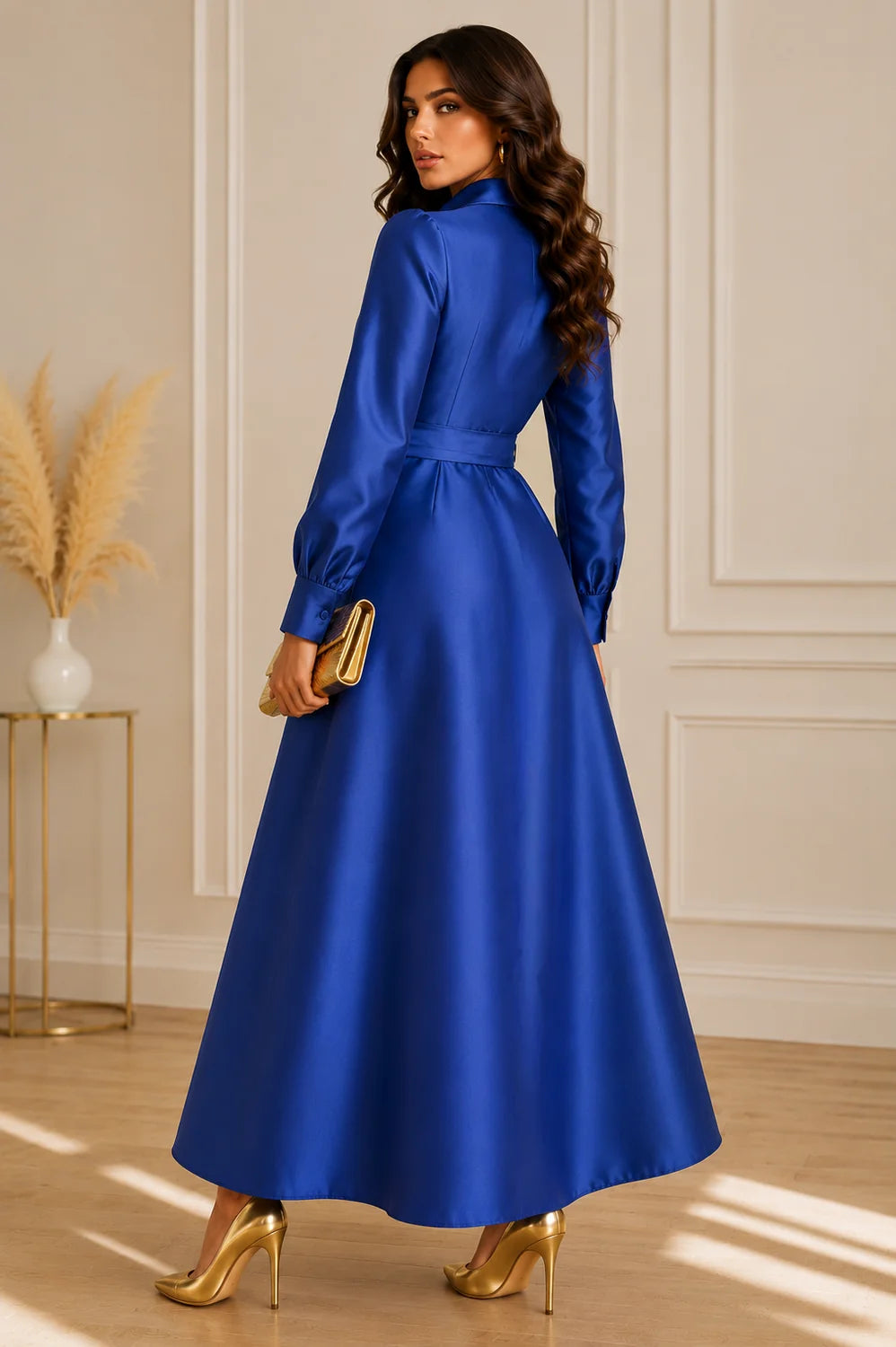 The Royal Affair Mikado Maxi Dress