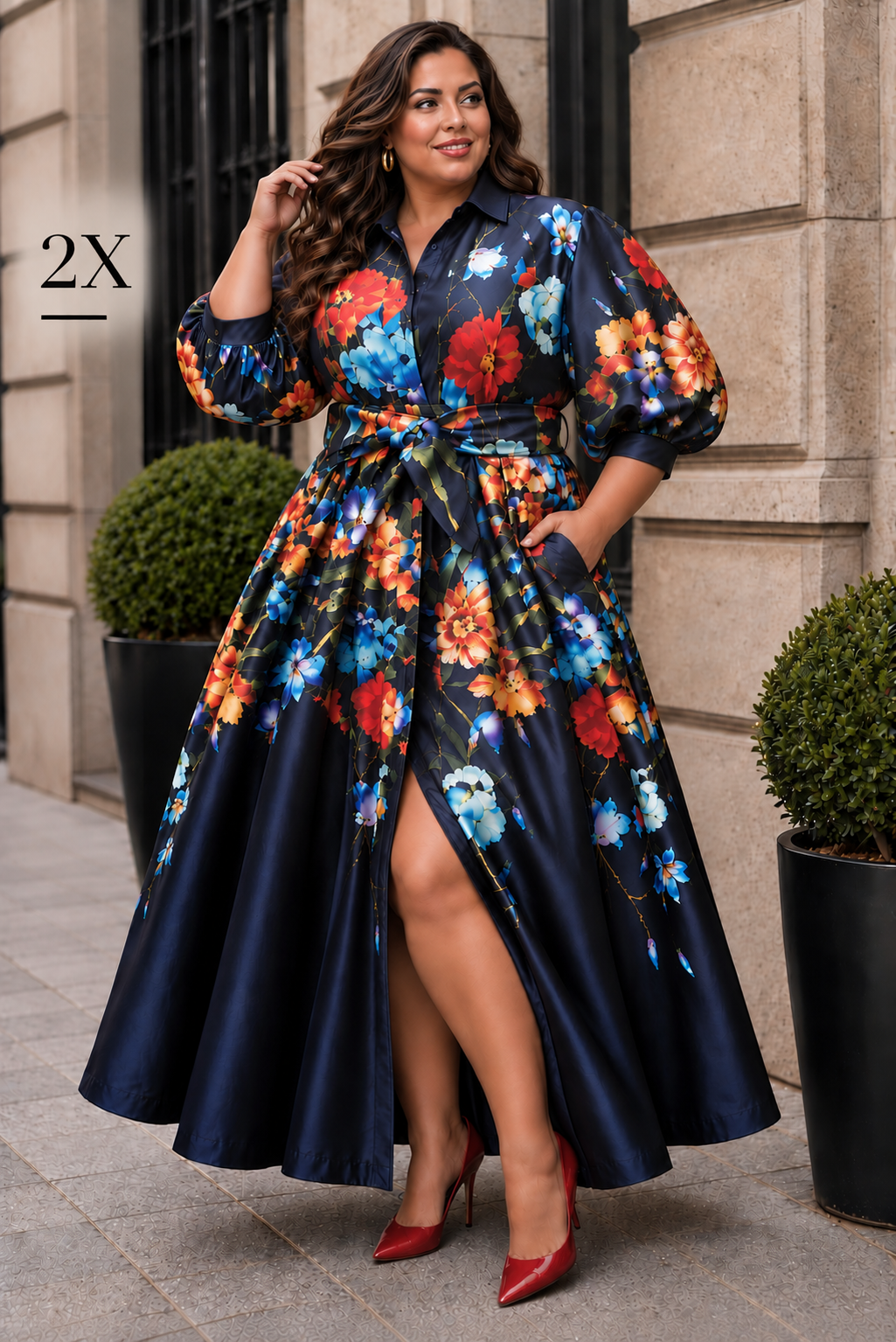 The Unity Floral Maxi Dress
