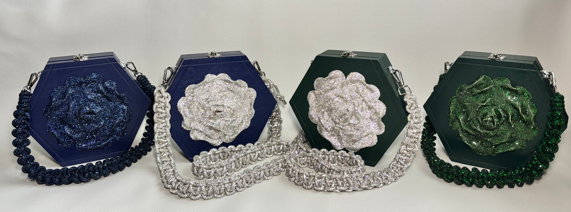 Hexagon Cigar Box Handbag