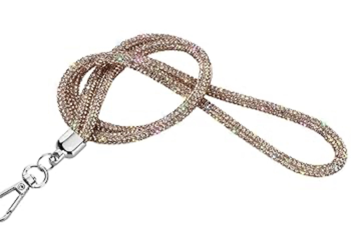 Rhinestone Phone Lanyard