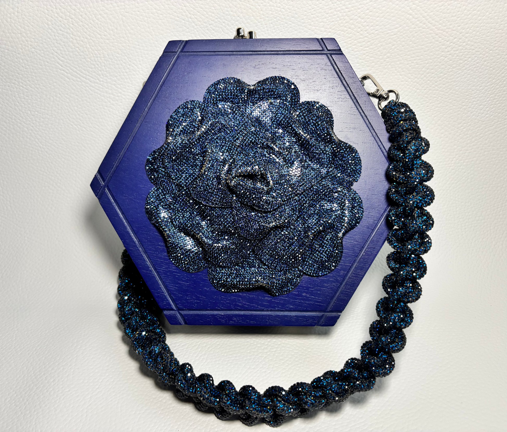 Hexagon Cigar Box Handbag
