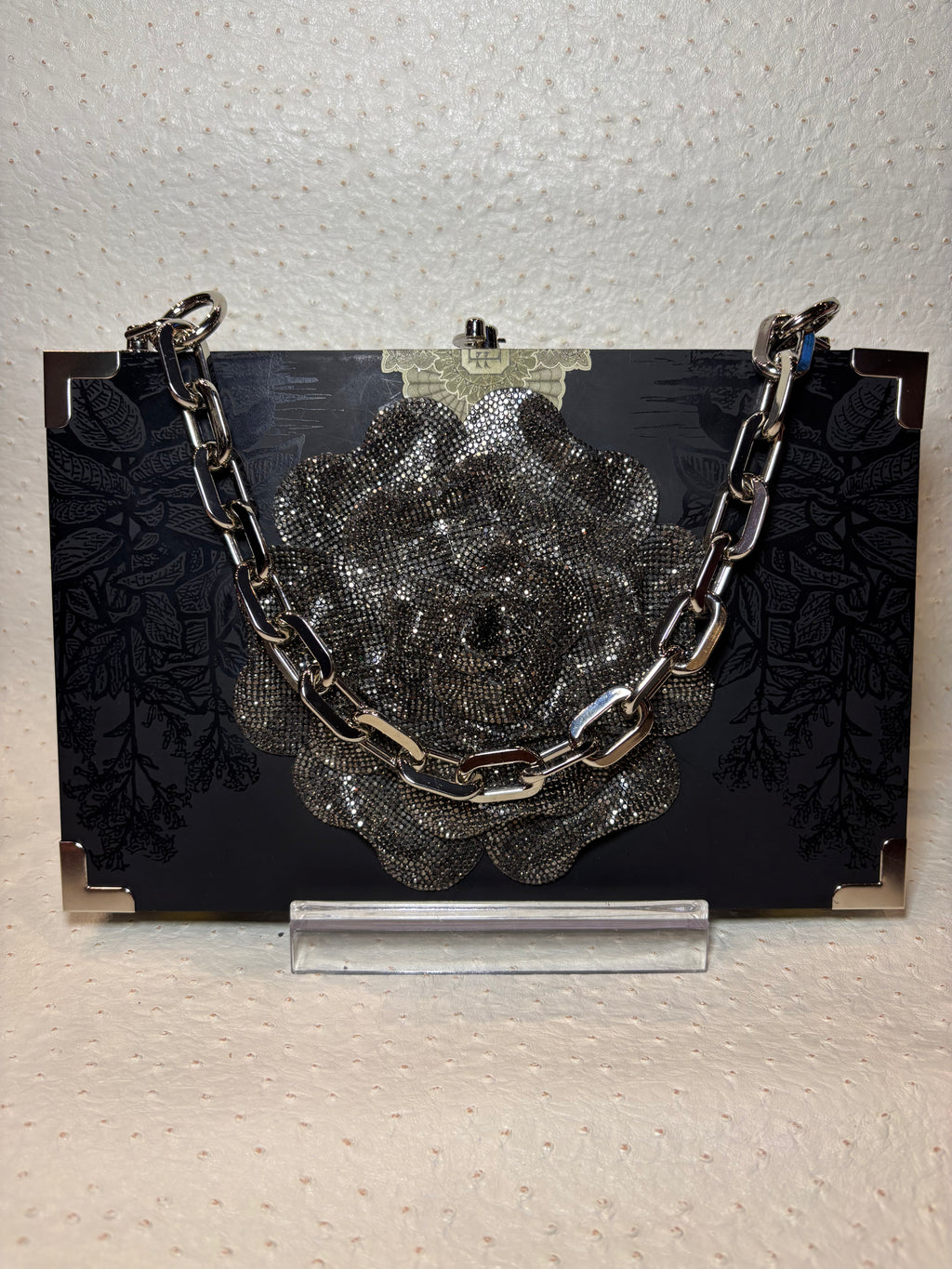 Dubarton Black Cigar Box Handbag