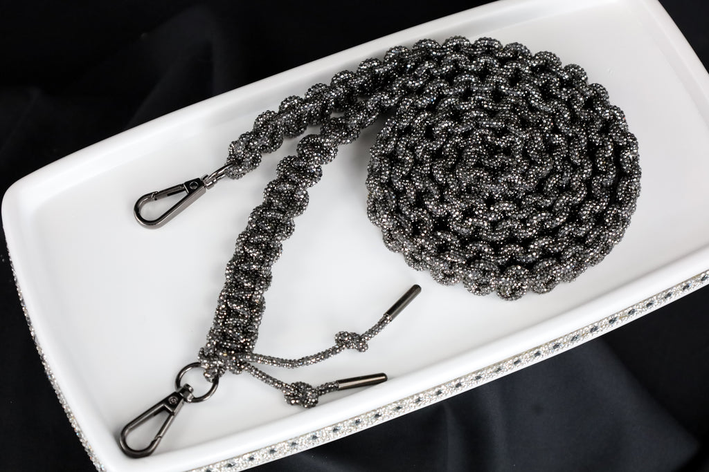 Mini Rhinestone Phone Lanyards