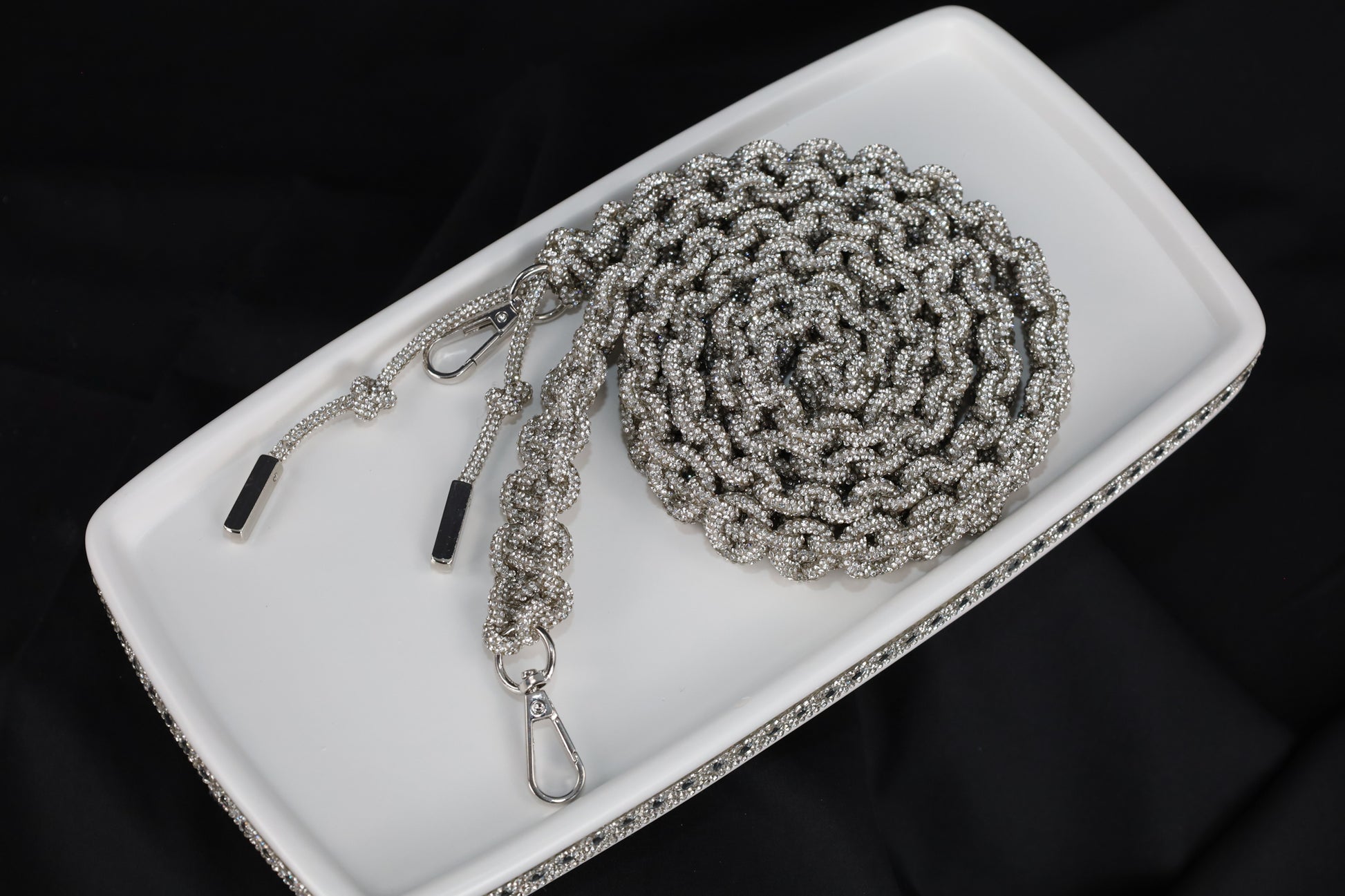 Mini Rhinestone Phone Lanyards