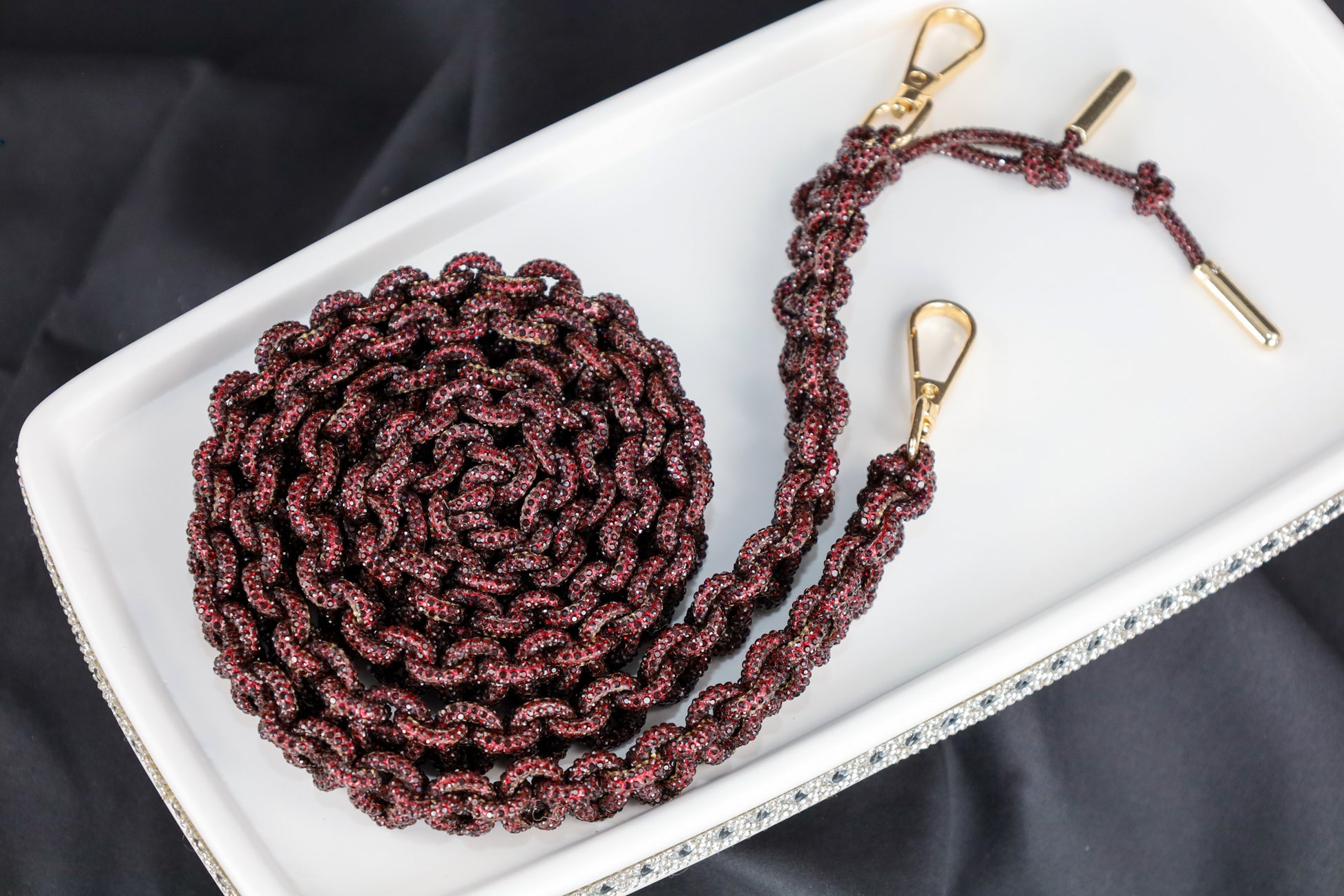 Mini Rhinestone Phone Lanyards