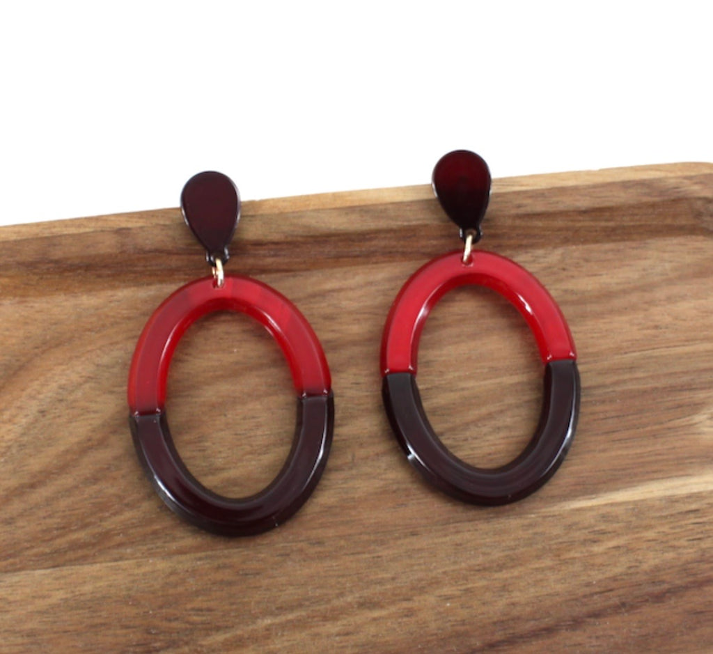 Crimson Acrylic Set