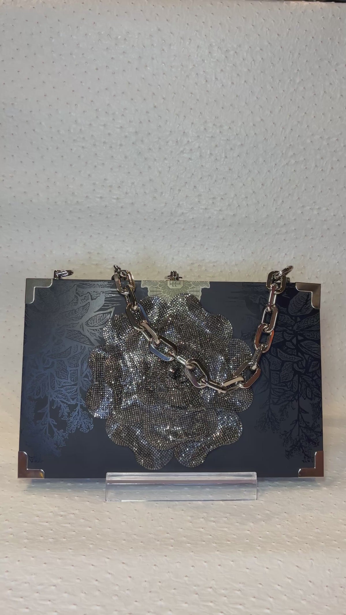 Dubarton Black Cigar Box Handbag