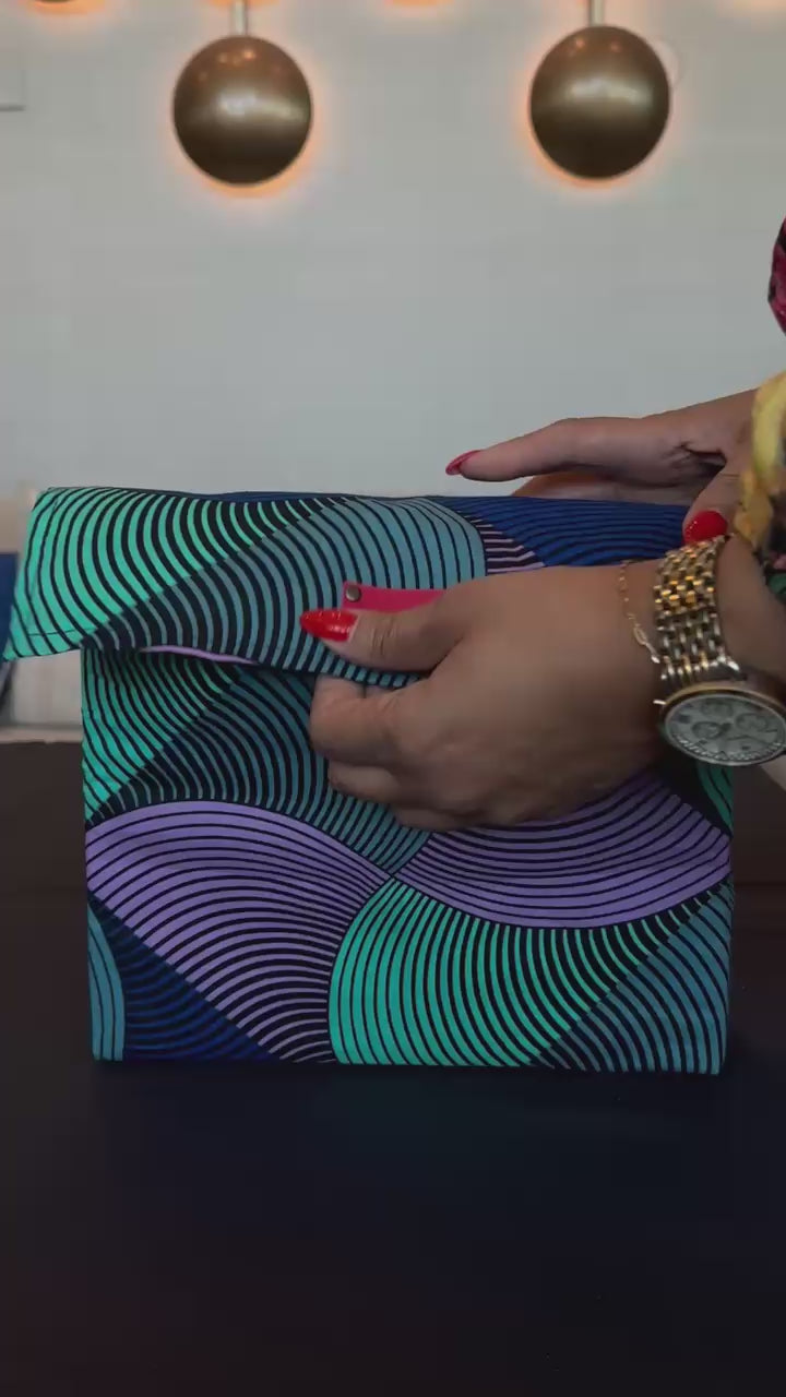 Numero Uno Cobalt Cigar Box Handbag
